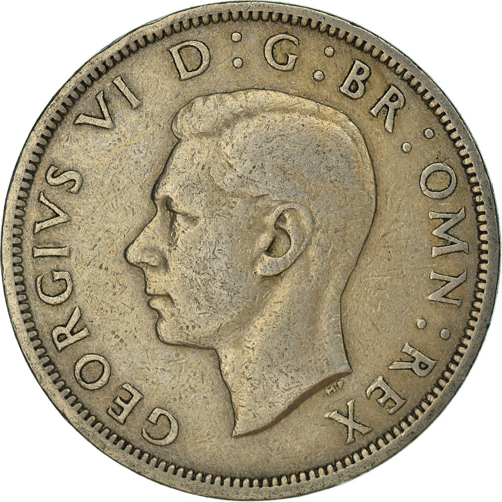 Monnaie, Grande-Bretagne, 1/2 Crown, 1948