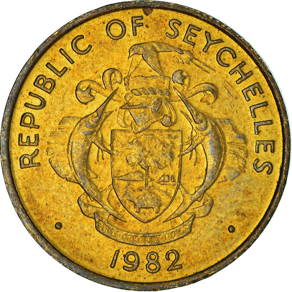 Münze, Seychelles, 5 Cents, 1982