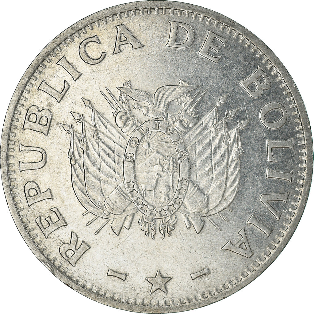 Monnaie, Bolivie, Boliviano, 1987