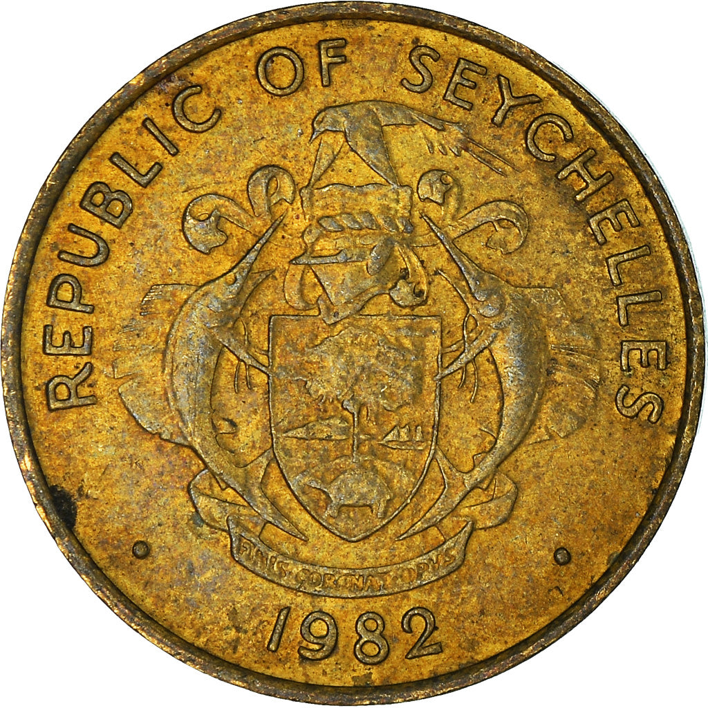Münze, Seychelles, 5 Cents, 1982