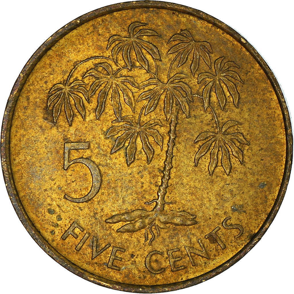 Münze, Seychelles, 5 Cents, 1982
