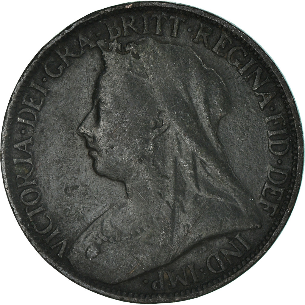 Moeda, Grã-Bretanha, Farthing, 1898