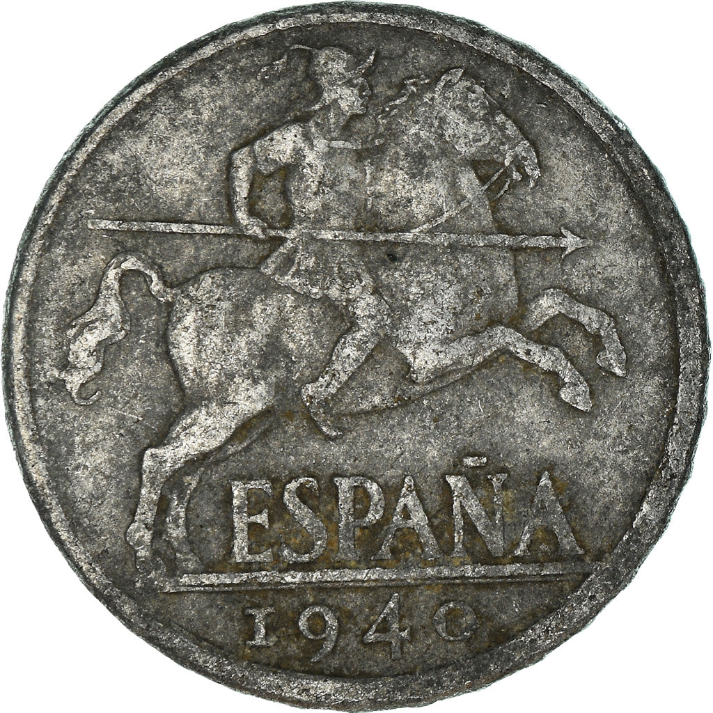 Coin, Spain, 10 Centimos, 1940