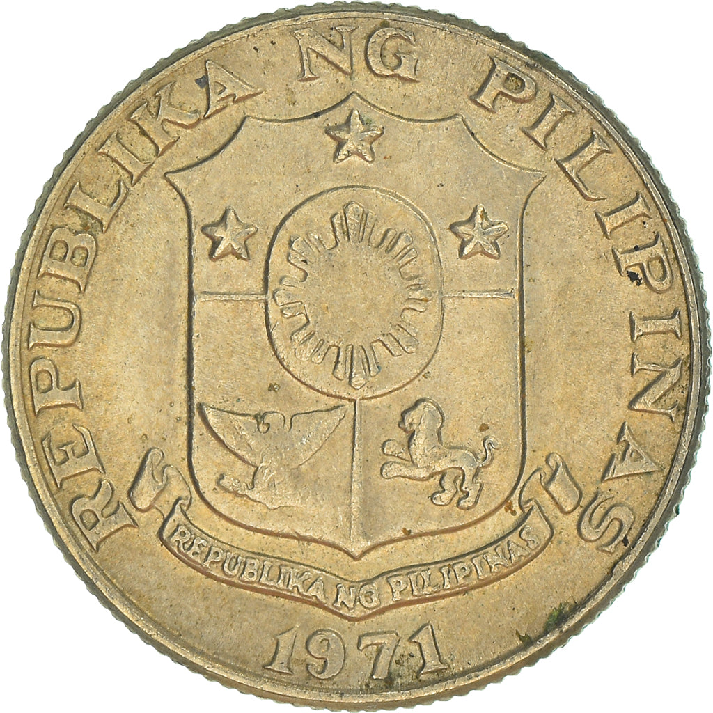 Münze, Philippinen, 10 Sentimos, 1971