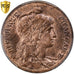 France, 5 Centimes, Daniel-Dupuis, 1900, Paris, Bronze, PCGS, MS64RB