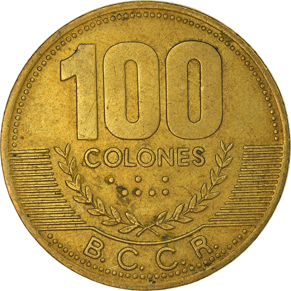 Münze, Costa Rica, 100 Colones, 1998
