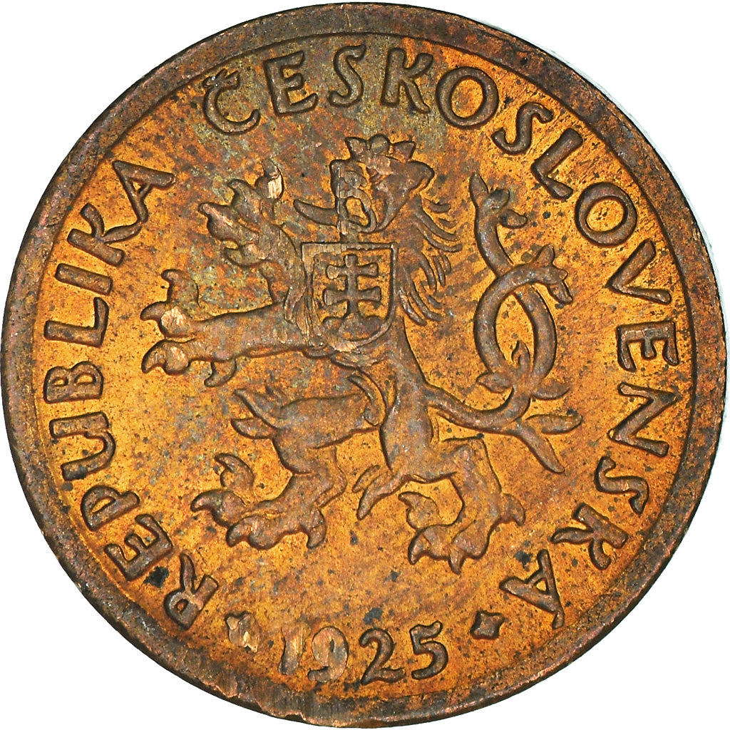 Moneta, Cecoslovacchia, 10 Haleru, 1925