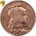 France, 10 Centimes, Daniel-Dupuis, 1913, Paris, Bronze, PCGS, MS63RD