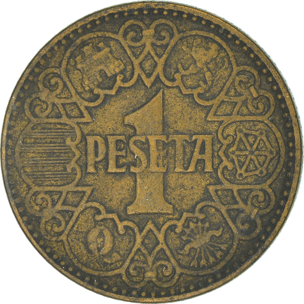 Münze, Spanien, Peseta, 1944