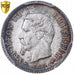 França, Napoleon III, 20 Centimes, 1853, Paris, Prata, PCGS, MS64, Gadoury:305