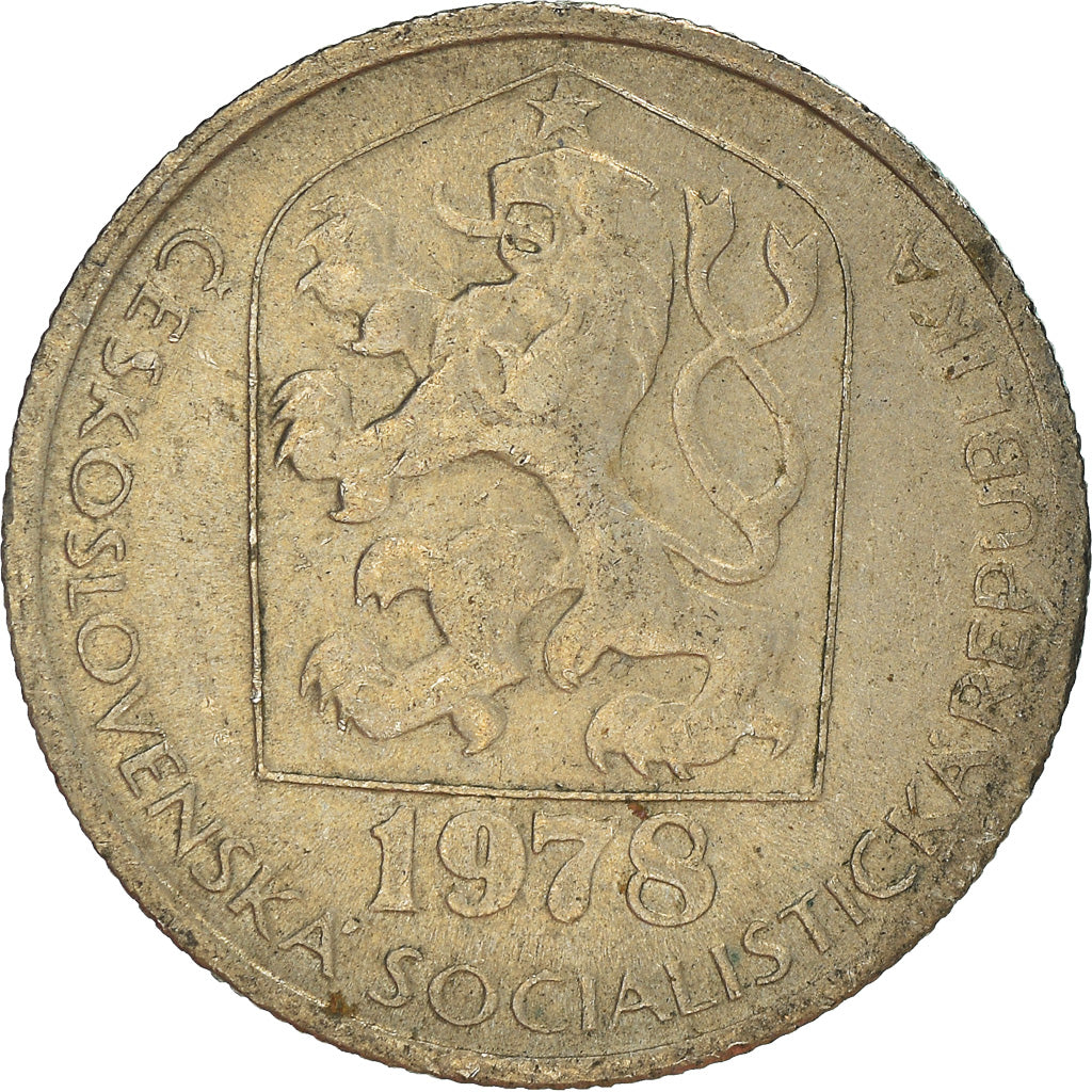 Munten, Tsjecho-Slowakije, 50 Haleru, 1978