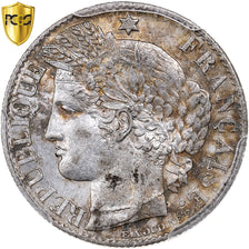 Frankreich, 50 Centimes, Cérès, 1895, Paris, Silber, PCGS, MS61, Gadoury:419a