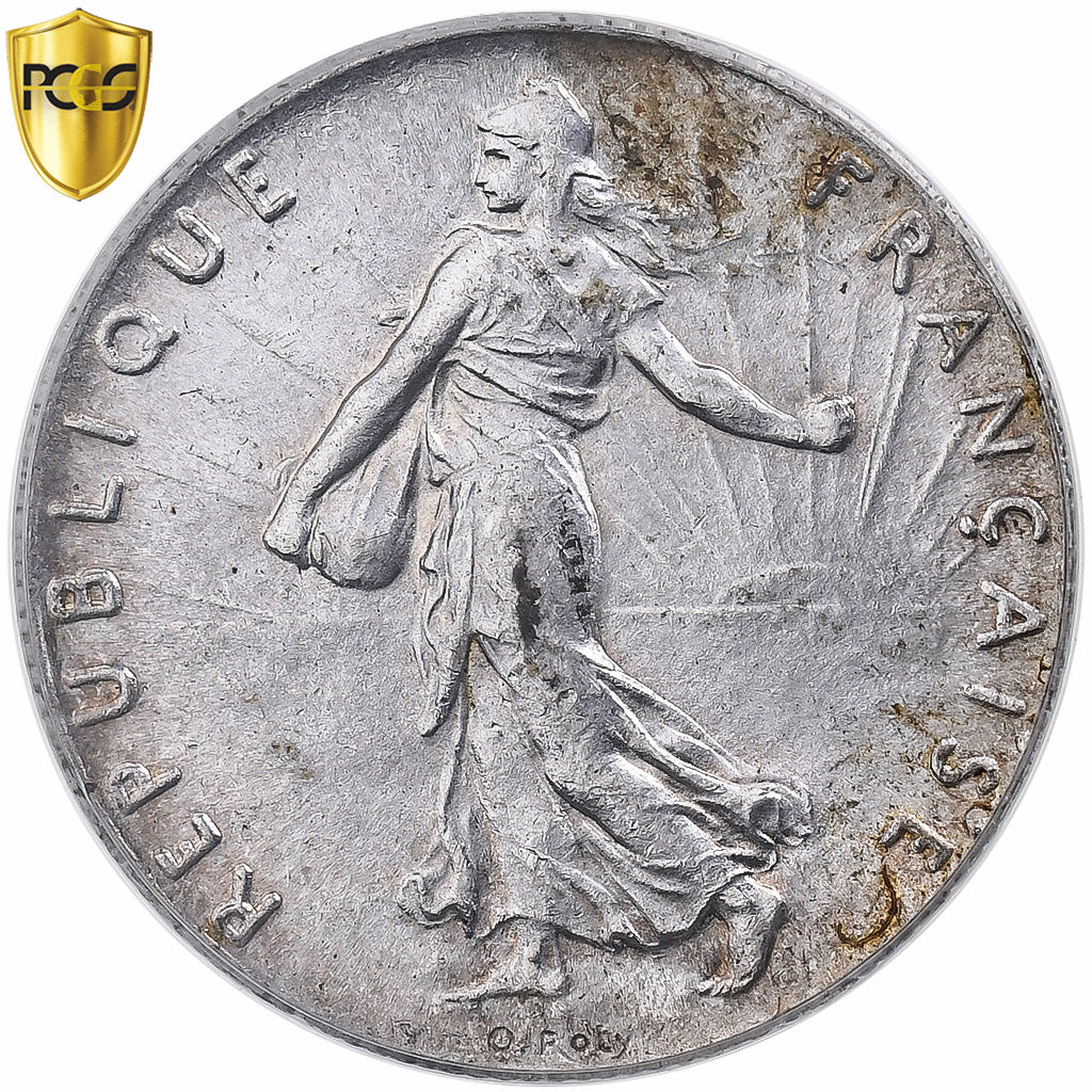 Frankreich, 50 Centimes, Semeuse, 1898, Paris, Silber, PCGS, MS63, Gadoury:420