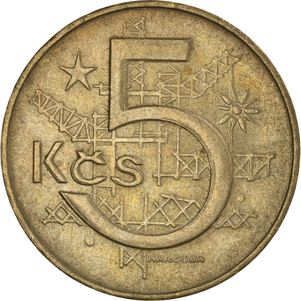Munten, Tsjecho-Slowakije, 5 Korun, 1978