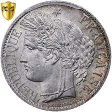France, Franc, Cérès, 1895, Paris, Silver, PCGS, MS63, Gadoury:465a