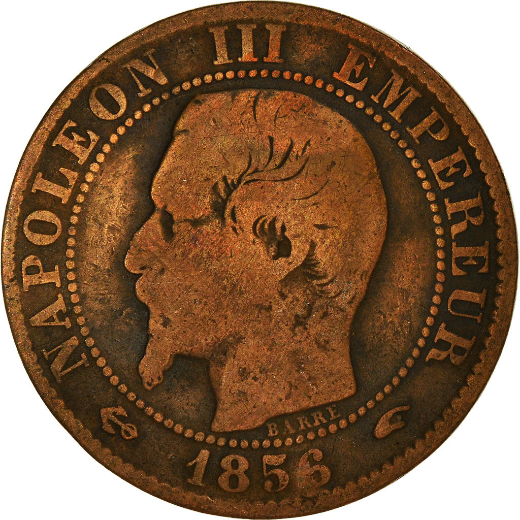 Münze, Frankreich, 5 Centimes, 1856