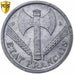 French State, Franc, Bazor, 1944, Beaumont-Le-Roger, Aluminum, PCGS, MS63