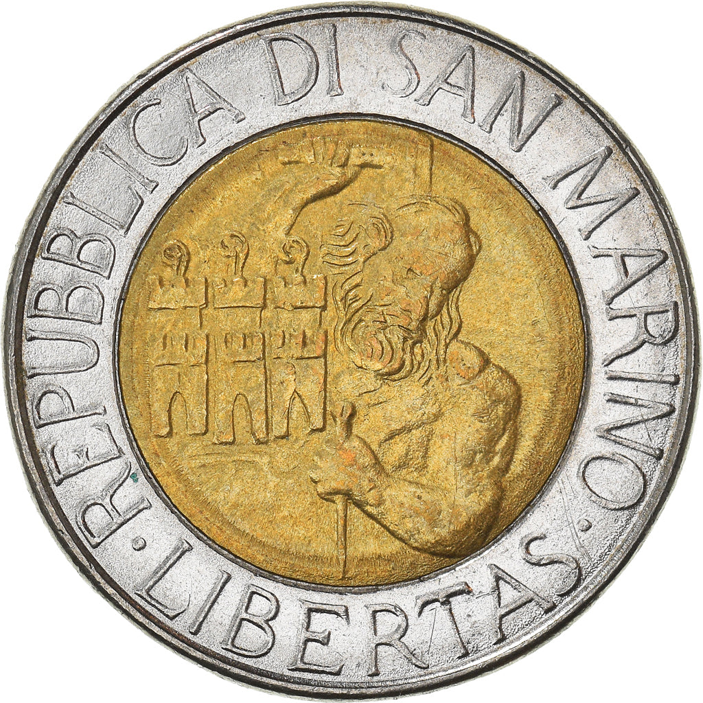 Münze, San Marino, 500 Lire, 1994