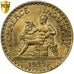 France, 2 Francs, Chambre de commerce, 1923, Paris, Cupro-Aluminium, PCGS, MS65