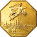 France, Token, Chambre de Commerce de Rouen, 1802, Lecomte, AU(50-53), Vermeil