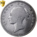 Great Britain, Victoria, 1/2 Crown, 1842, London, Silver, PCGS, VG08, KM:740
