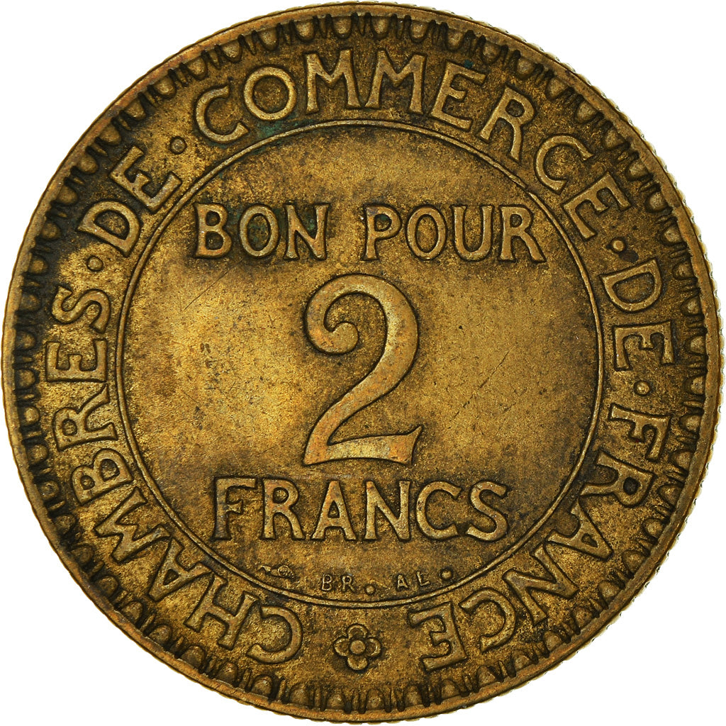 Moneta, Francia, 2 Francs, 1921