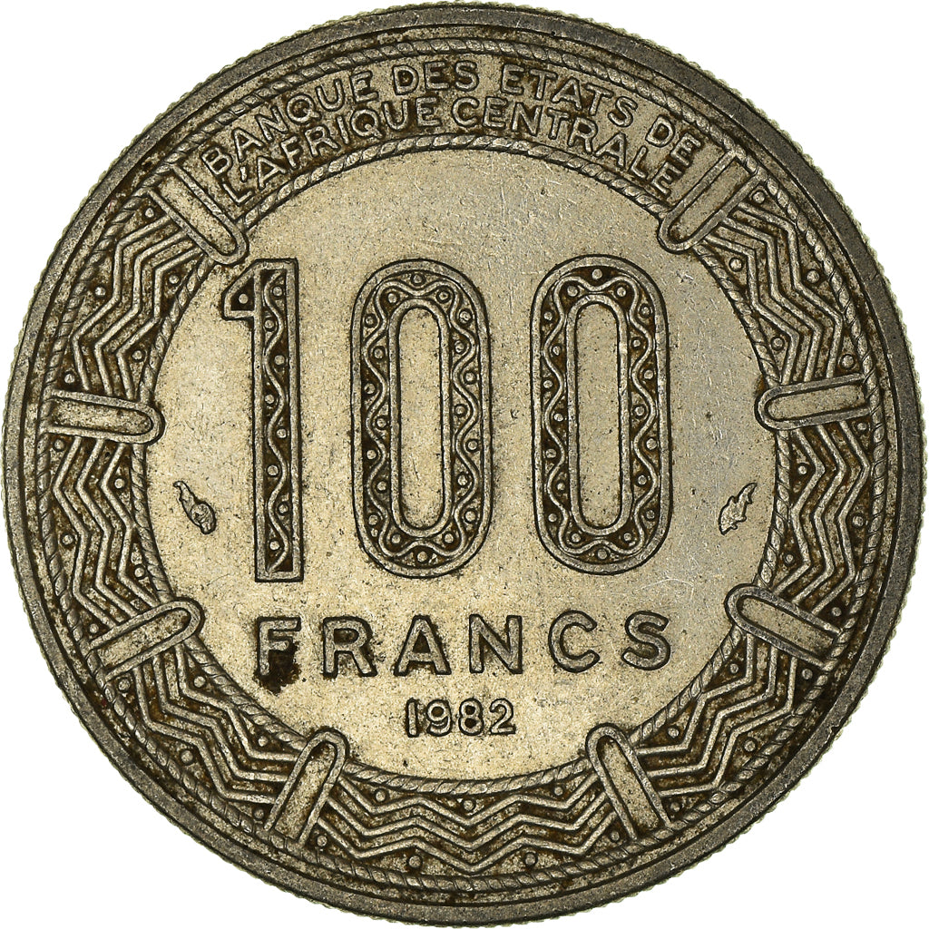 Moneta, Camerun, 100 Francs, 1982