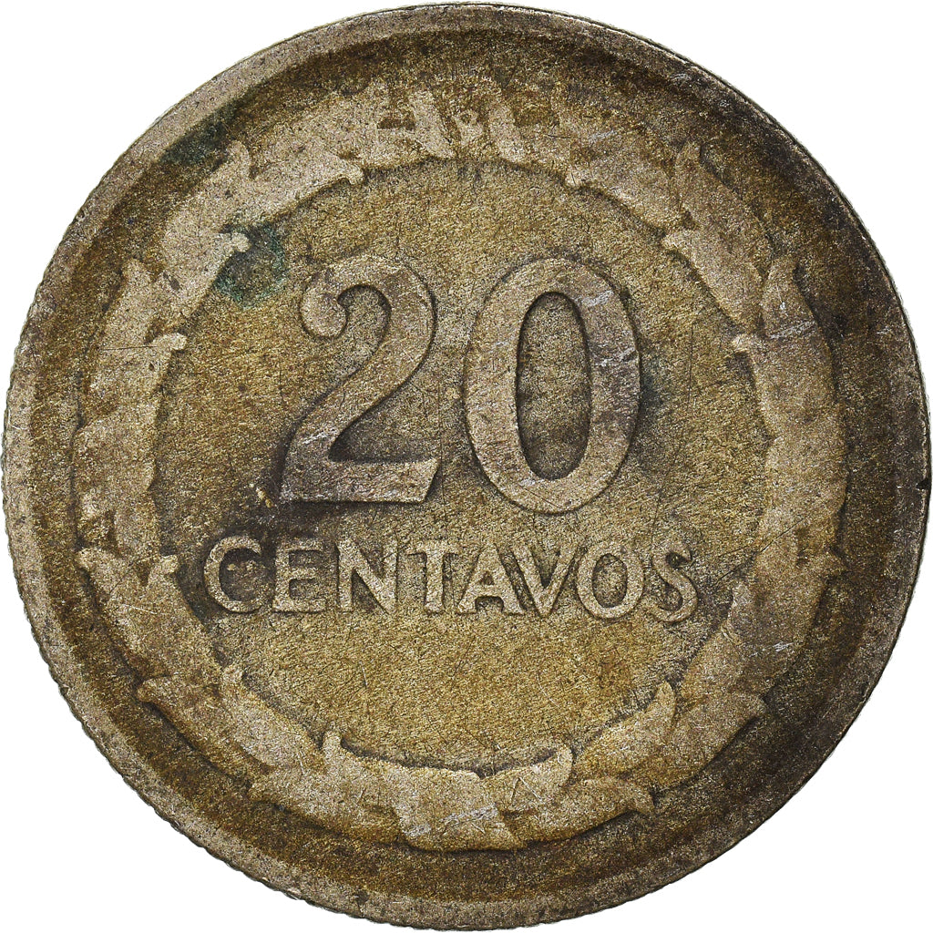 Münze, Kolumbien, 20 Centavos, 1948