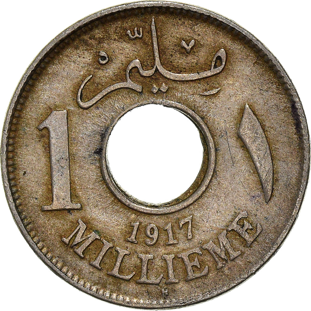 Monnaie, Égypte, Millieme