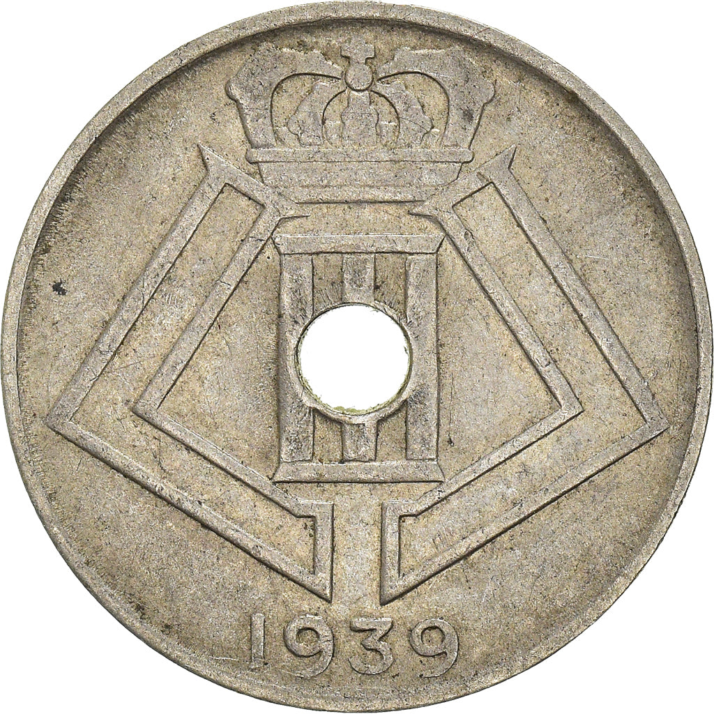Munten, België, 10 Centimes, 1939