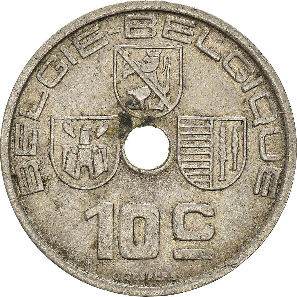 Munten, België, 10 Centimes, 1939