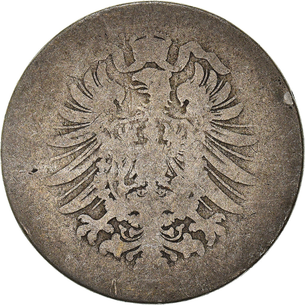 Moneta, NIEMCY - IMPERIUM, 10 Pfennig, 1875