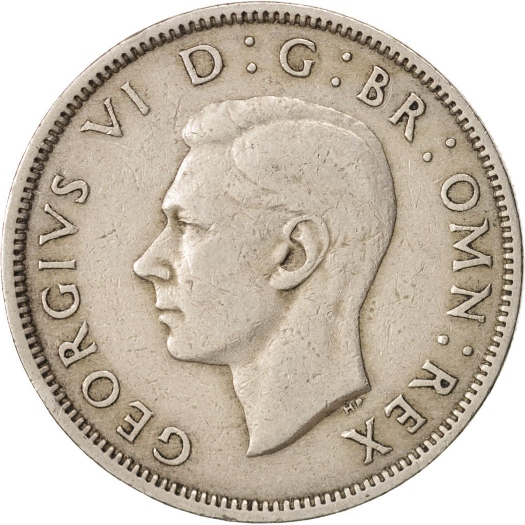 Coin, Great Britain, George VI, Florin, Two Shillings, 1949, EF(40-45)