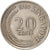 Coin, Singapore, 20 Cents, 1969, Singapore Mint, EF(40-45), Copper-nickel, KM:4
