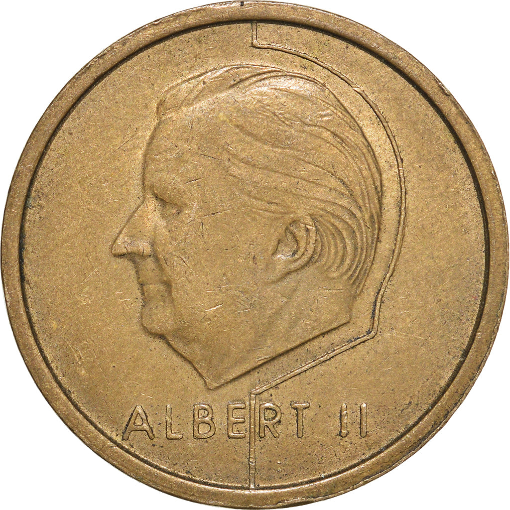 Coin, Belgium, 20 Francs, 20 Frank, 1996