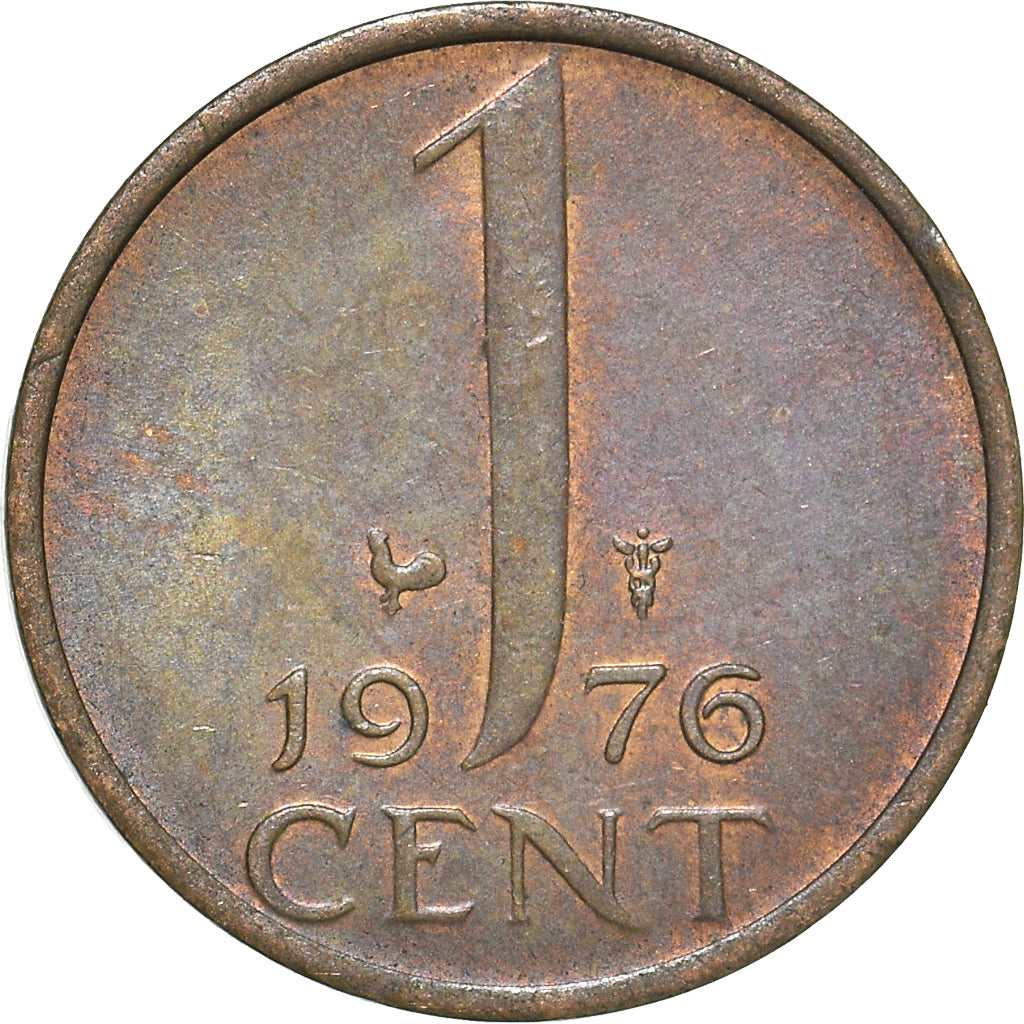 Munten, Nederland, Cent, 1976
