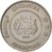 Münze, Singapur, 10 Cents, 1990, British Royal Mint, VZ, Copper-nickel, KM:51