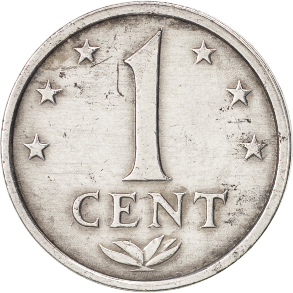 Coin, Netherlands Antilles, Juliana, Cent, 1979, EF(40-45), Aluminum, KM:8a