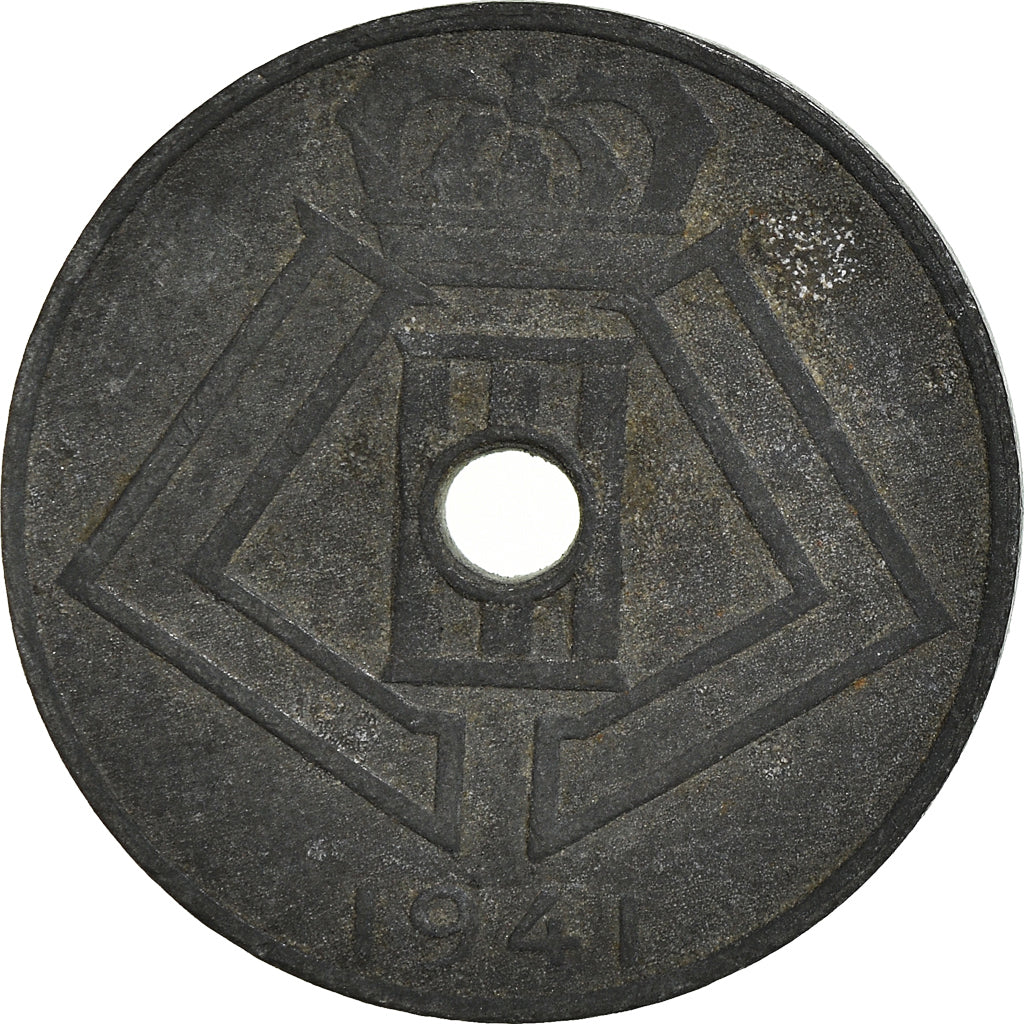 Münze, Belgien, 10 Centimes, 1941