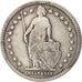 Monnaie, Suisse, Franc, 1886, Bern, TB, Argent, KM:24