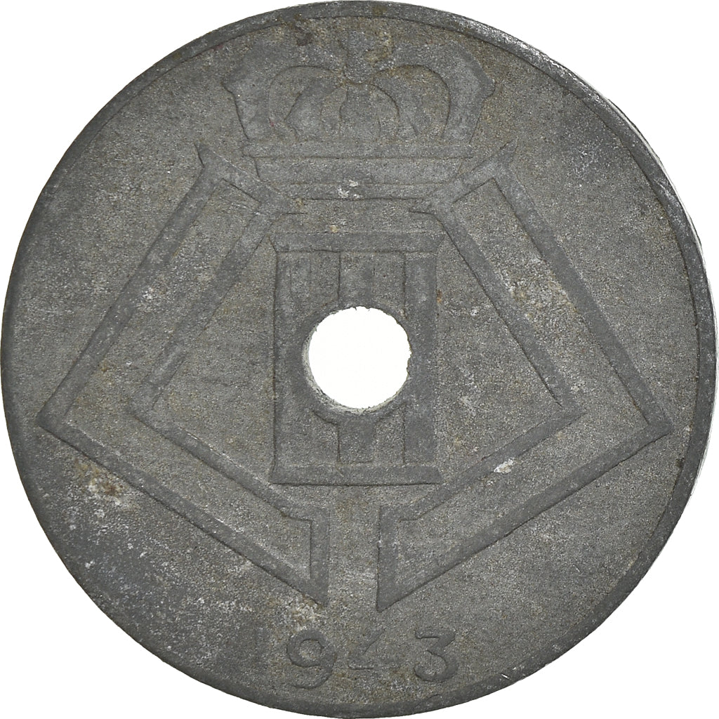 Coin, Belgium, 10 Centimes, 1943