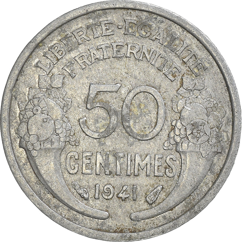 Moneda, Francia, 50 Centimes, 1941