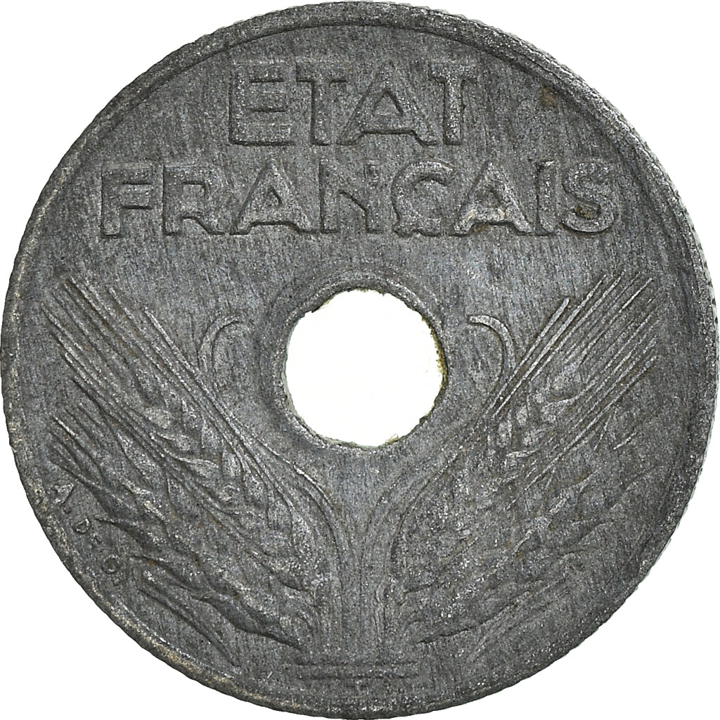 Moeda, França, 1 Franc, 1944