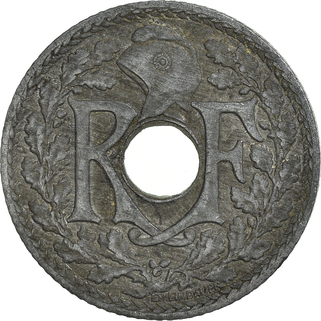 Munten, Frankrijk, 10 Centimes, 1941