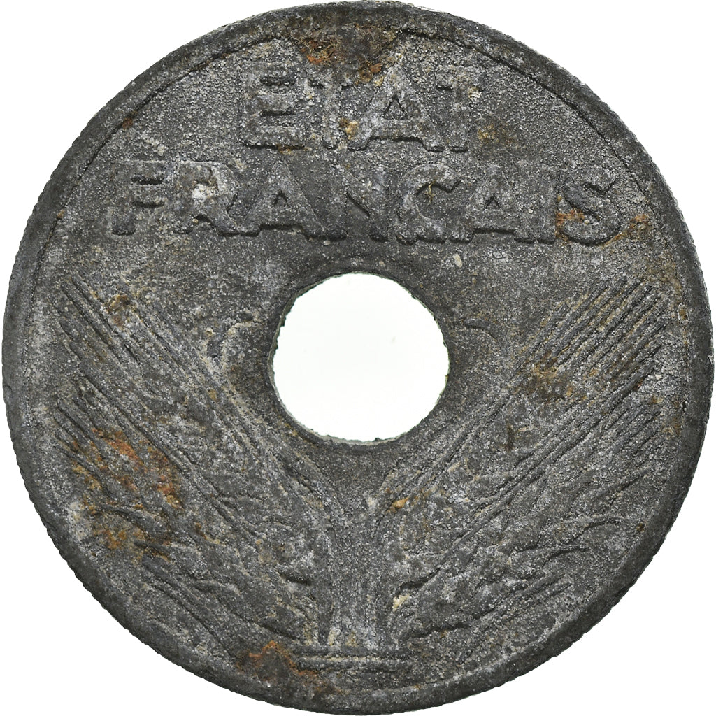 Monnaie, France, 20 Centimes, 1943