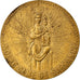 France, Medal, Notre Dame de Sarrance, Religions & beliefs, EF(40-45), Copper