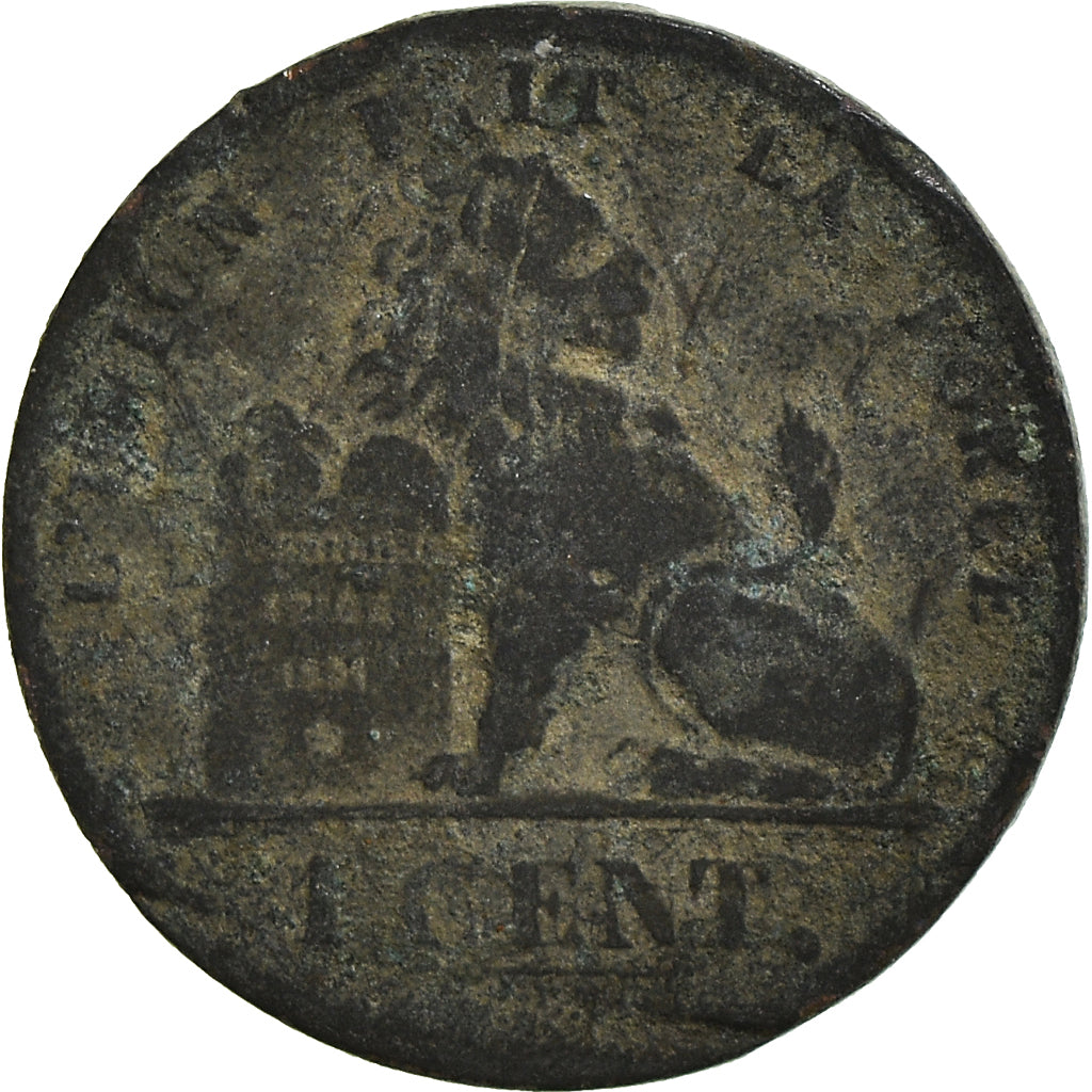 Moeda, Bélgica, 1 Centime, Undated
