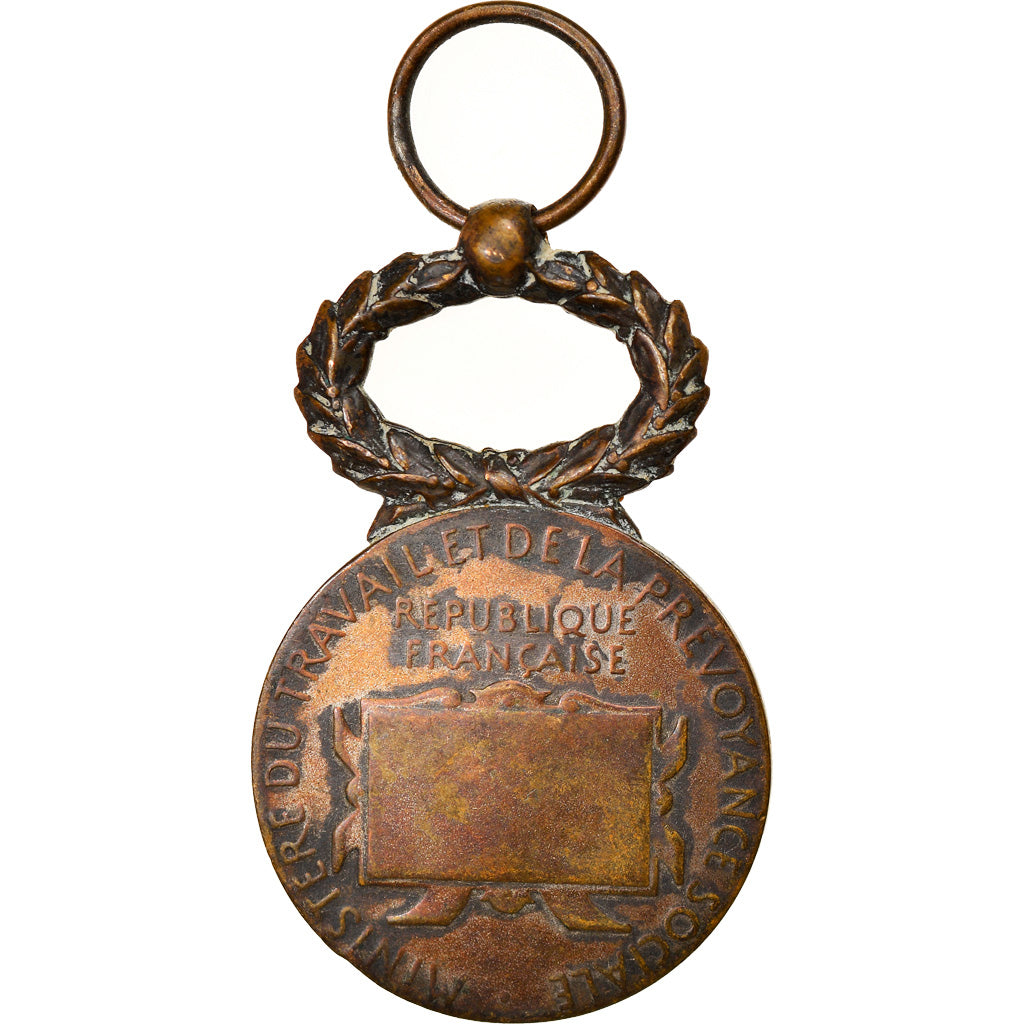 France, Sociétés de Secours Mutuels, Medal, Good Quality, Roty, Bronze, 27
