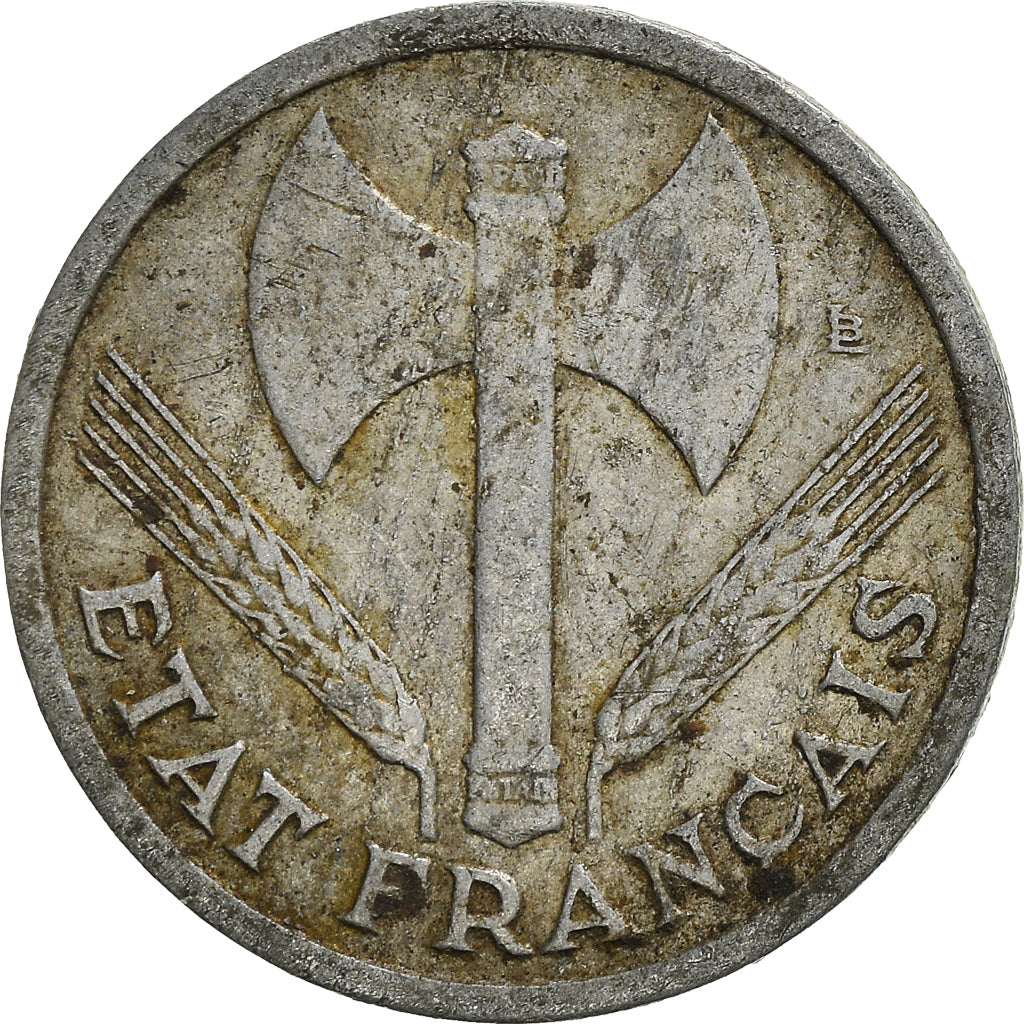 Monnaie, France, Franc, 1943