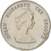 Coin, East Caribbean States, Elizabeth II, 25 Cents, 1981, AU(55-58)